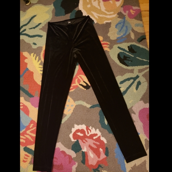 Only Hearts Velvet Leggings - Picture 2 of 5